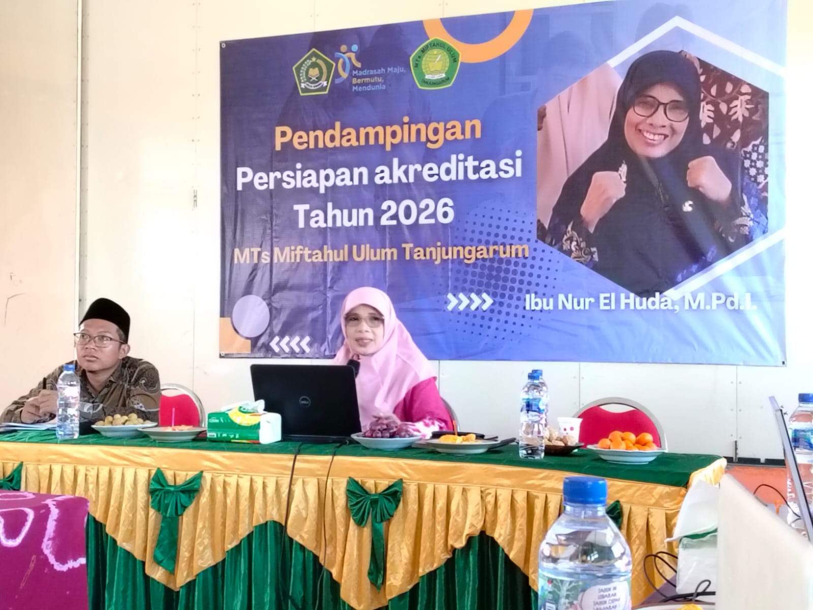 SINERGI MENUJU AKREDITASI UNGGUL BERSAMA IBU NUR EL HUDA, M.Pd.I
